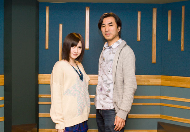 「岩田華怜×河森正治が語る、AKB0048対談」インタビュー写真