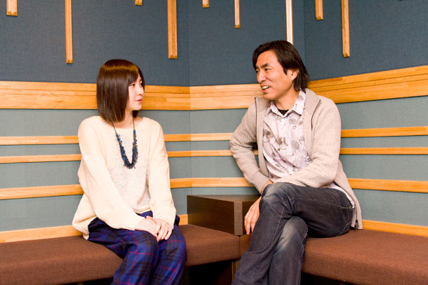 「岩田華怜×河森正治が語る、AKB0048対談」インタビュー写真