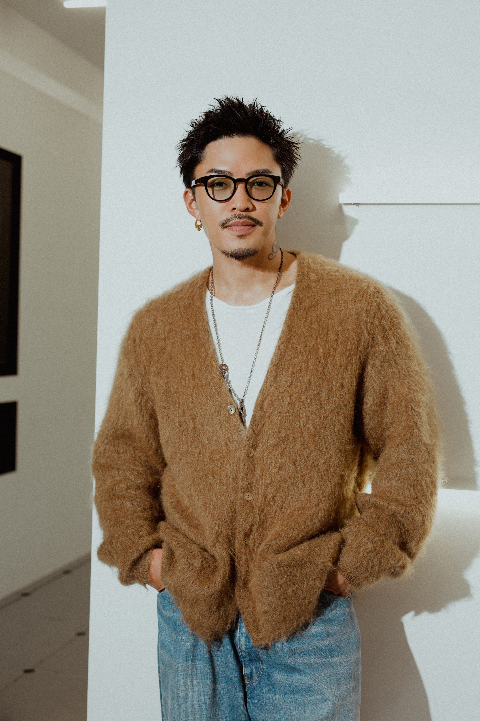 STAMPD Harbour sweater 数原龍友 着用モデル｜ファッション