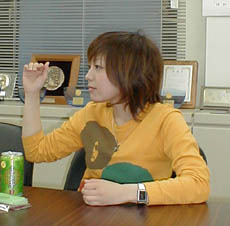 インタビュー写真