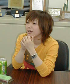 インタビュー写真