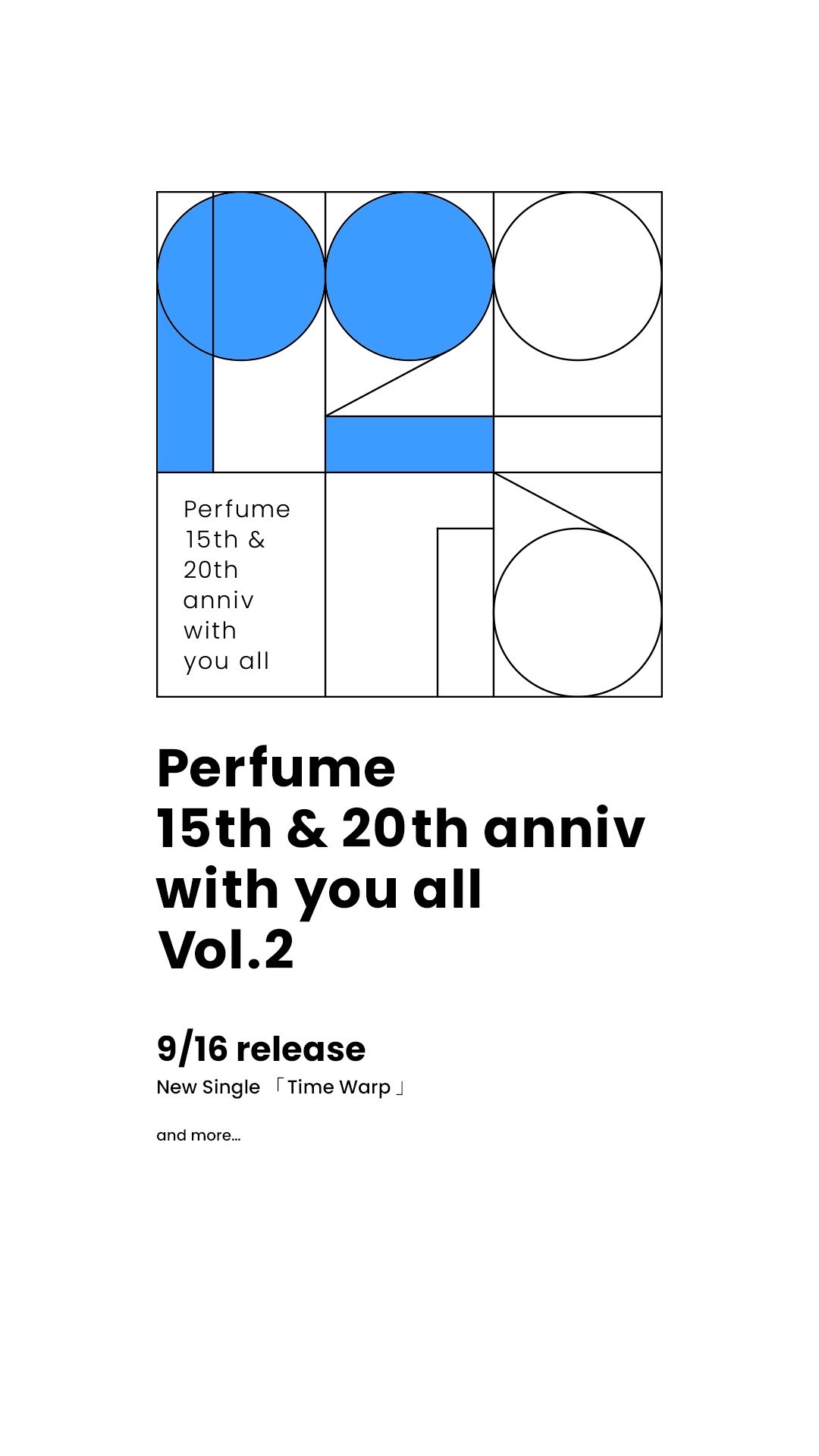 Perfume 約2年半ぶりの新シングル Time Warp 発売決定 Daily News Billboard Japan