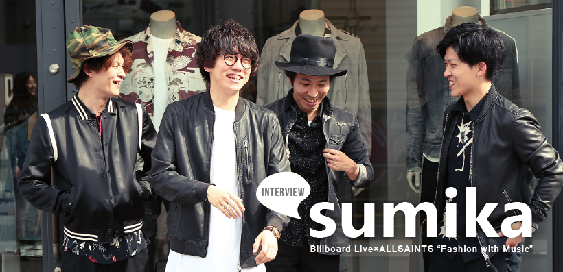 Sumika Fashion With Music インタビュー Special Billboard Japan