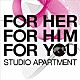 ＳＴＵＤＩＯ　ＡＰＡＲＴＭＥＮＴ「ＦＯＲ　ＨＥＲ　ＦＯＲ　ＨＩＭ　ＦＯＲ　ＹＯＵ」