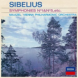 ロリン・マゼール ウィーン・フィルハーモニー管弦楽団「シベリウス：交響曲第１番・第５番　組曲≪カレリア≫」