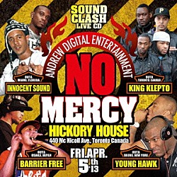 ＢＡＲＲＩＥＲ　ＦＲＥＥ「ＮＯ　ＭＥＲＣＹ　－ＳＯＵＮＤ　ＣＬＡＳＨ－　ＬＩＶＥ　ＣＤ」