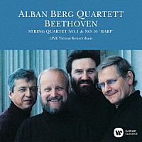 アルバン・ベルク四重奏団「 ベートーヴェン：弦楽四重奏曲　第１番＆第１０番「ハープ」（１９８９年ライヴ）」