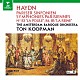 トン・コープマン アムステルダム・バロック管弦楽団「ハイドン：パリ交響曲集（第８３、８４、８５番）」