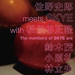 佐野史郎　ｍｅｅｔｓ　ＳＫＹＥ　ｗｉｔｈ　松任谷正隆　Ｔｈｅ　ｍｅｍｂｅｒｓ　ｏｆ　ＳＫＹＥ　ａｒｅ　鈴木茂，小原礼，林立夫「禁断の果実」