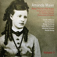 （クラシック）「 アマンダ・マイエル：ピアノ三重奏曲作品集第３集」