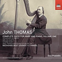 （クラシック）「 トーマス：ハープとピアノのための二重奏曲全集　第１集」