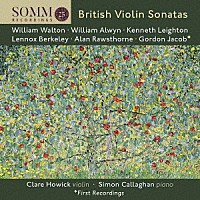 （クラシック）「 イギリスのヴァイオリン・ソナタ集」