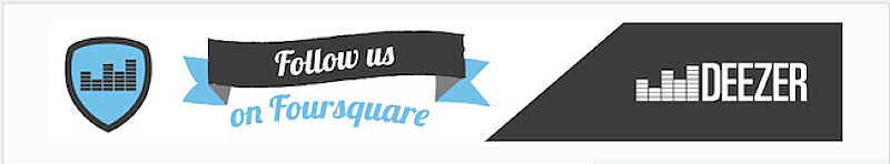 「フランス発の音楽ストリーミングサービス『Deezer』が『Foursquare』と業務提携」1枚目/1