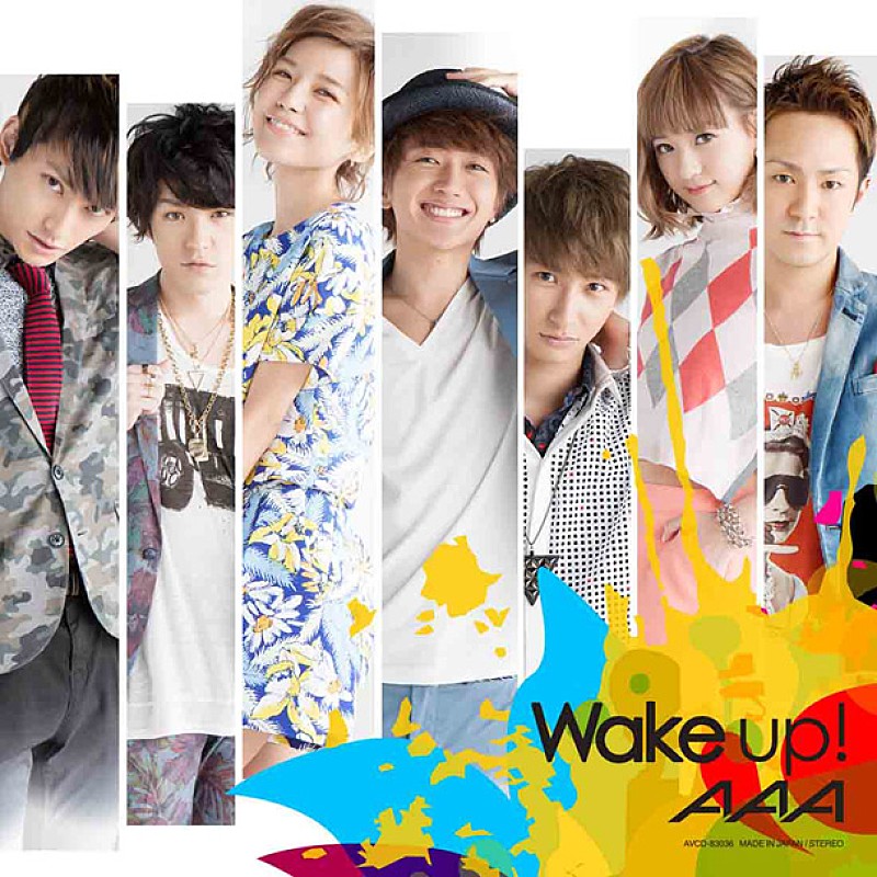 ＡＡＡ「シングル『Wake up!』　CD only（AAAジャケットver.）」5枚目/5