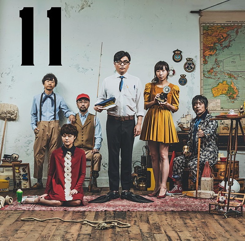 KIRINJI、最新作『11』のジャケット写真＆「進水式」ミュージックビデオ解禁