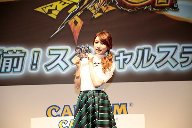 後藤真希が東京ゲームショウに登場、結婚後初のCMは大好きな「モンハン」