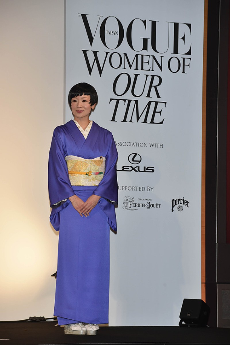 椎名林檎“VOGUE JAPAN Women of Our Time”受賞＆特製Tシャツプレゼント