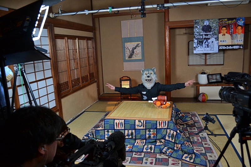 MAN WITH A MISSION「『めざましテレビ』に出演中のジャン・ケン・ジョニー（参考）」3枚目/3