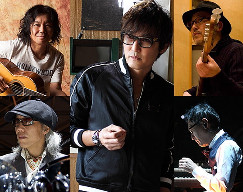 スガ シカオがボーカルを務めるバンドkokua復活 初夏に1stアルバム発売＆ツアー開催決定