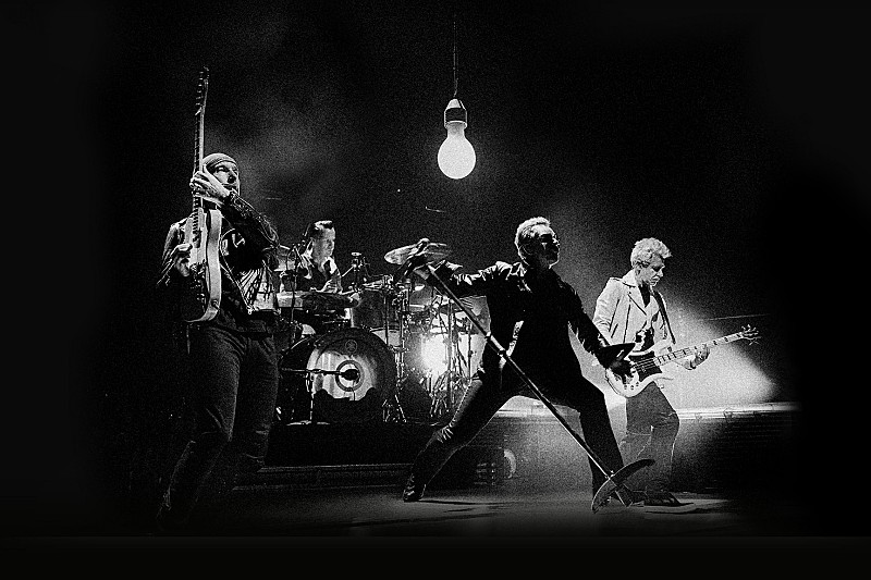 U2の最新鋭のステージがスクリーンで体感できる、一夜限りの先行試写会開催