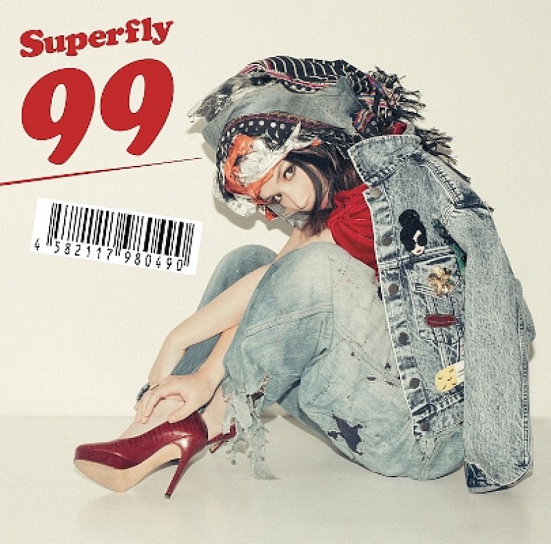 Ｓｕｐｅｒｆｌｙ「Superflyニューシングル『99』、CDジャケット＆ライブ DVDのダイジェスト映像を公開」1枚目/1