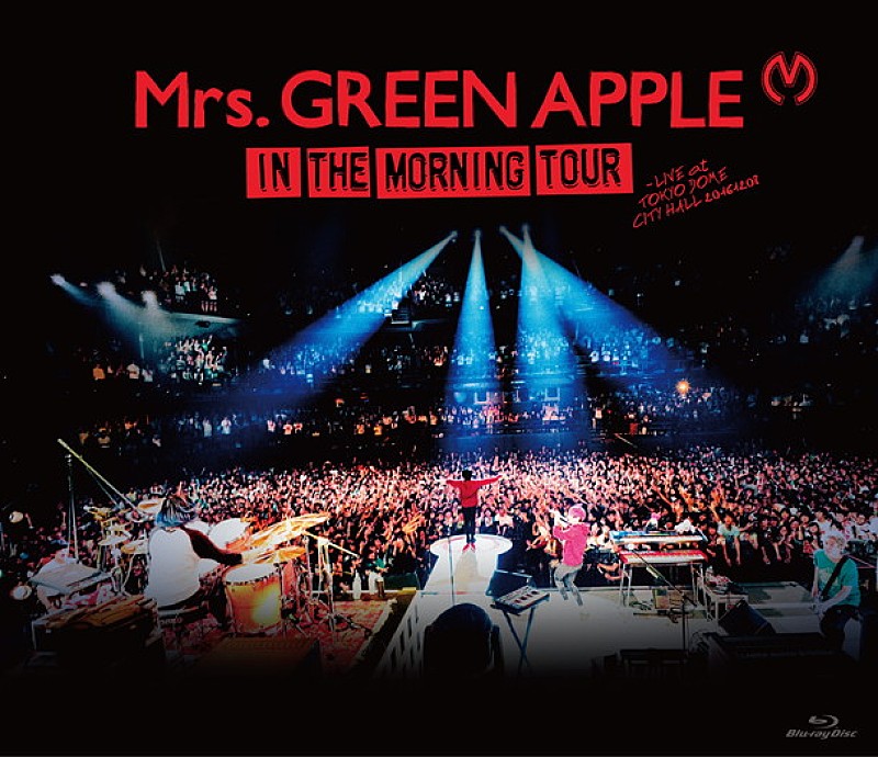 Mrs. GREEN APPLE「Mrs. GREEN APPLE ツアー【In the Morning Tour】映像作品4月リリース」1枚目/4