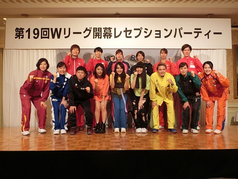 女子高生グループJ☆Dee'Z 開幕迫る日本女子バスケットボールリーグ「Wリーグ」公式応援アーティストに