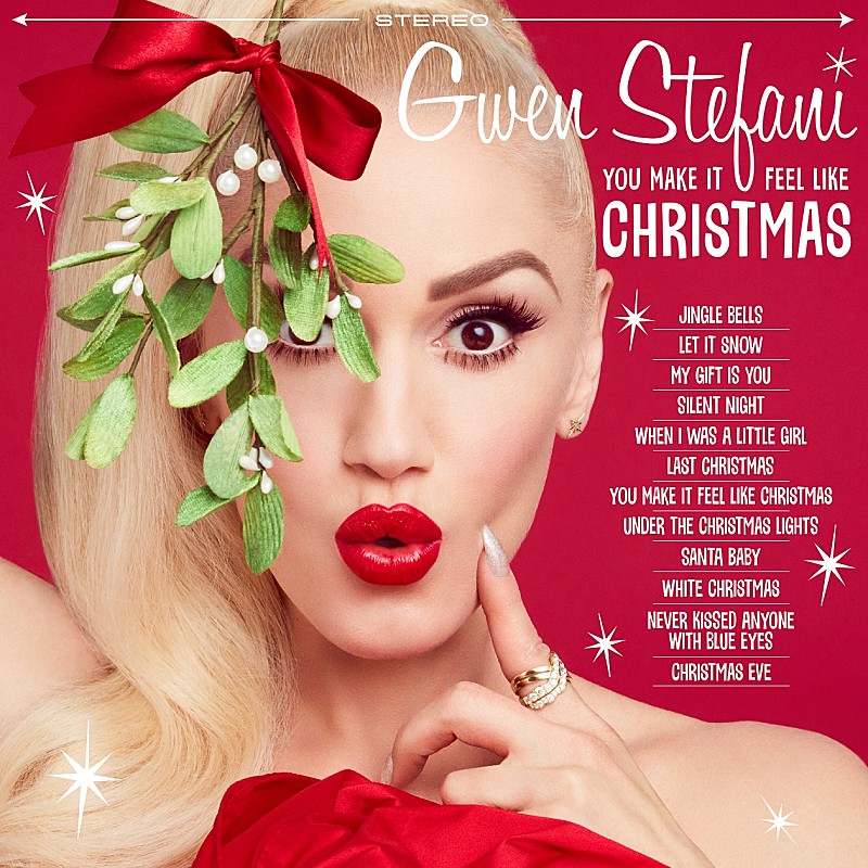 グウェン・ステファニー「オリジナル・ソングも充実した、自身初のクリスマスAL / 『ユー・メイク・イット・フィール・ライク・クリスマス』グウェン・ステファニー（Album Review）」1枚目/2