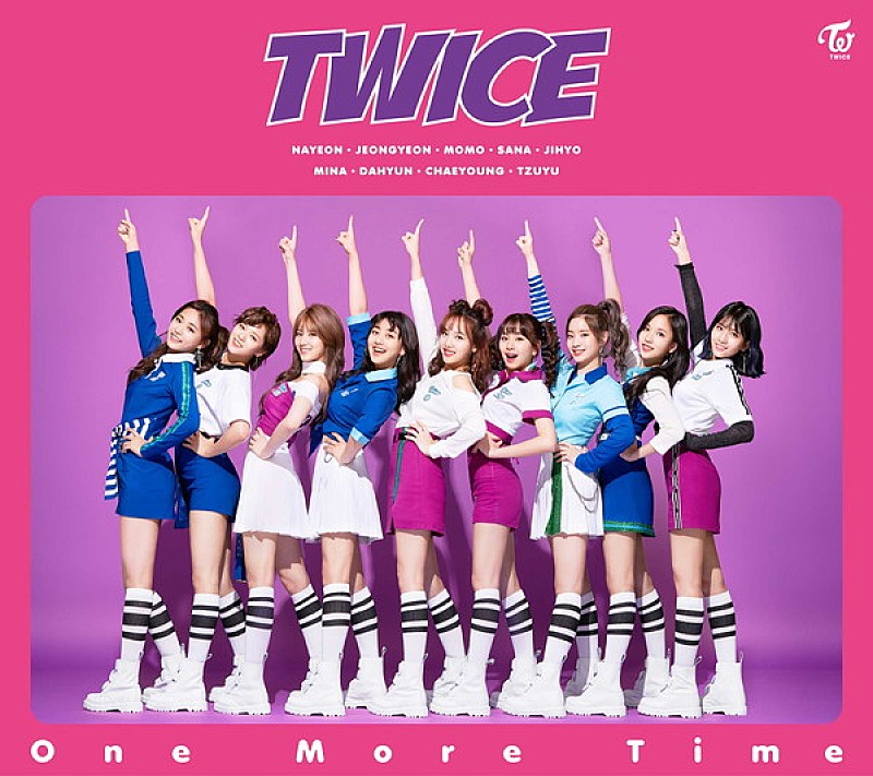 TWICE「【先ヨミ】TWICE『One More Time』が15万枚でセールス暫定首位　乃木坂46の19thシングルはミリオン突破」1枚目/1