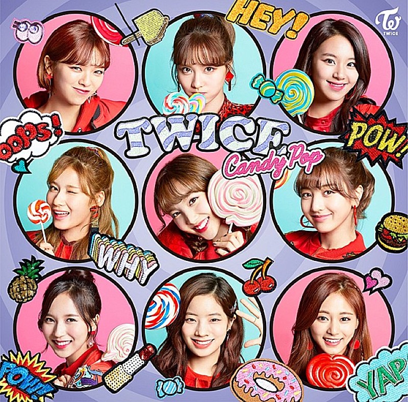 【ビルボード】TWICE『Candy Pop』が30万枚超の売上で週間シングル・セールス首位