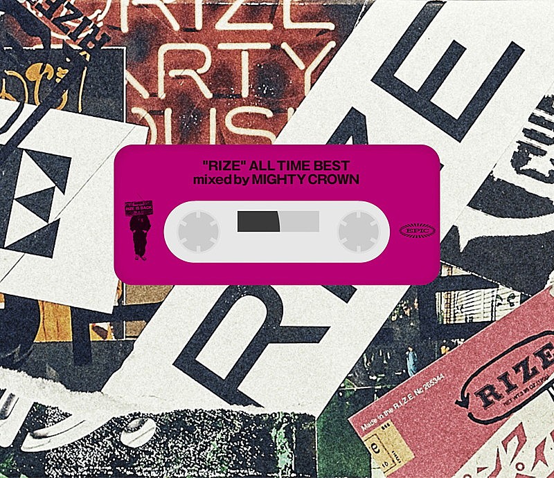 ＲＩＺＥ「アルバム『ALL TIME BEST mixed by MIGHTY CROWN』
2018/3/28　RELEASE
＜完全生産限定盤（CD＋カセット）＞　ESCL-5046～7　3,518円（tax out.）

」2枚目/6
