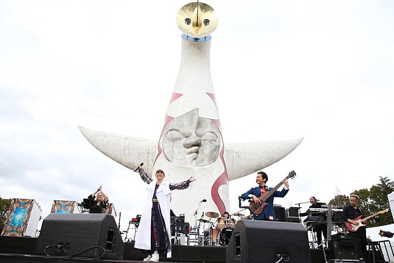 DREAMS COME TRUE「ドリカム 太陽の塔をバックにスペシャルライブ！「大阪LOVER」も歌唱で約7,000人熱狂」1枚目/7