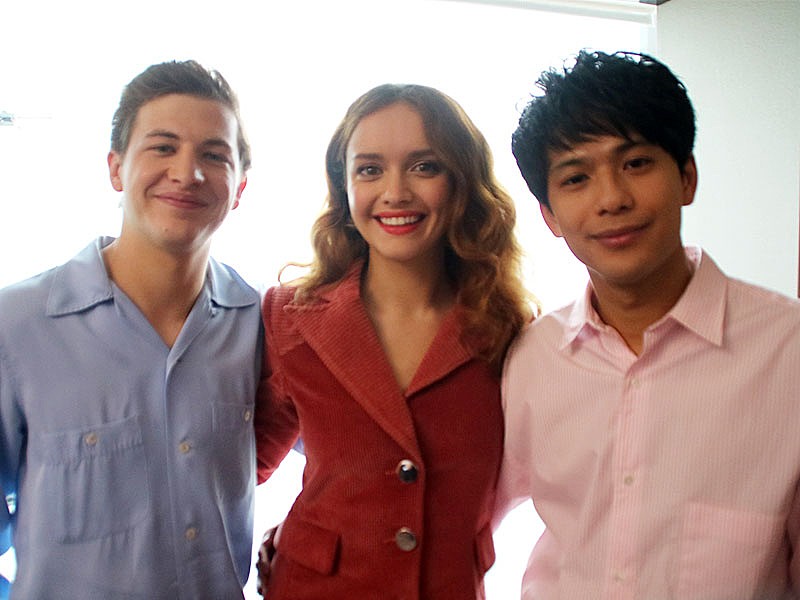 「『レディ・プレイヤー1』タイ・シェリダン、オリビア・クック、森崎ウィンインタビュー、スピルバーグ監督は「子供のような好奇心の持ち主」」1枚目/4