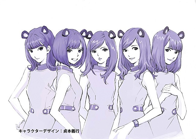 乃木坂４６「乃木坂46演じるマウスバンドがアニメ化　キャラクターデザインは『エヴァ』貞本義行が担当」1枚目/8