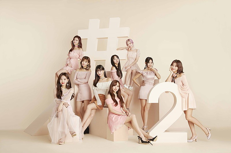 TWICE「TWICE、ベストアルバムの第2弾『#TWICE2』リリース＆ドームツアーのタイトル決定」1枚目/4