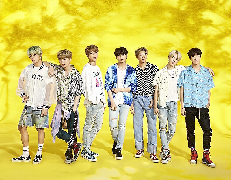 ＢＴＳ（防弾少年団）「BTS (防弾少年団)、ニュー・シングル『Lights/Boy With Luv』7/3リリース決定　日本オリジナル楽曲が表題に」1枚目/1