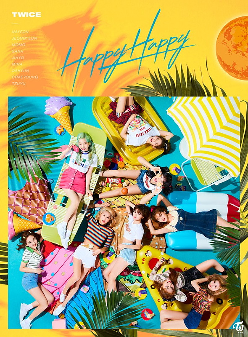 Twice 爽やかな夏の昼 Happy Happy クールな夏の夜 Breakthrough ジャケット写真を公開 Daily News Billboard Japan