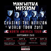 MAN WITH A MISSION「MAN WITH A MISSION 、5年ぶりの単独北米ツアーが決定」1枚目/1