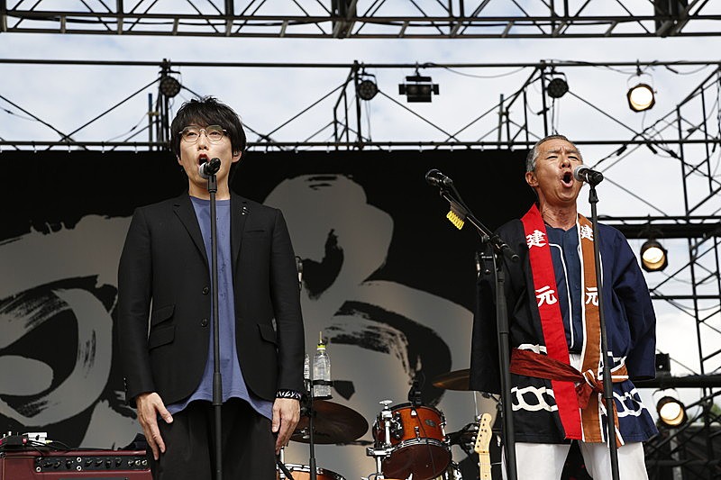 高橋優による野外音楽フェス2日目、柳葉敏郎、KANA-BOON、阿部真央、スカパラら登場 