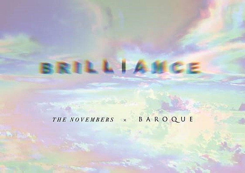 「BAROQUE×THE NOVEMBERS、東名阪2マンツアー【BRILLIANCE】12月開催決定」1枚目/3