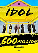 BTS「BTS、「IDOL」MV再生回数が6億回突破」1枚目/3