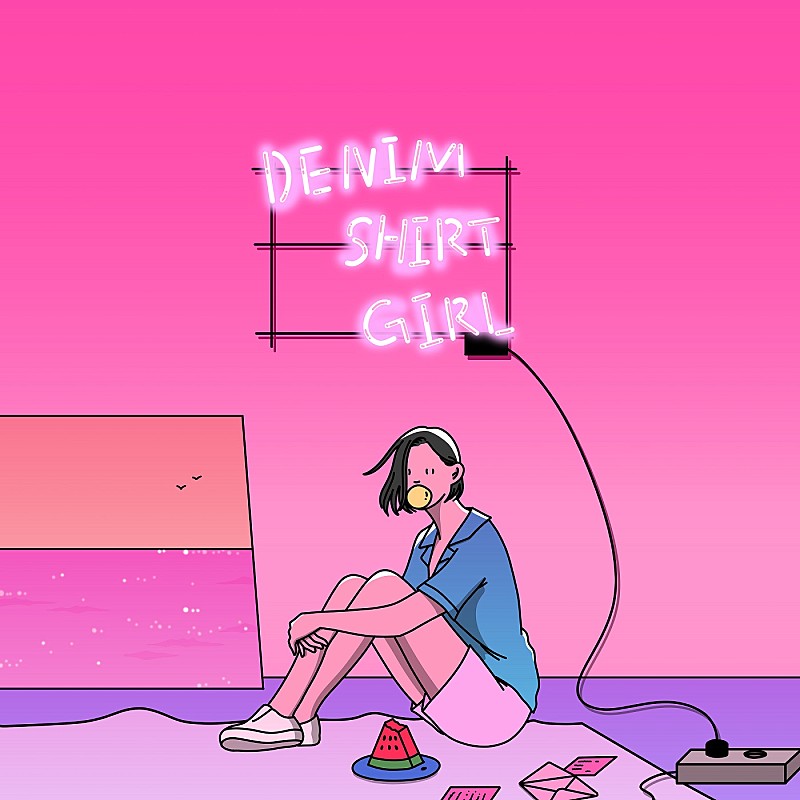 「大橋ちっぽけ、新ミニアルバム『DENIM SHIRT GIRL』の詳細公開」1枚目/3