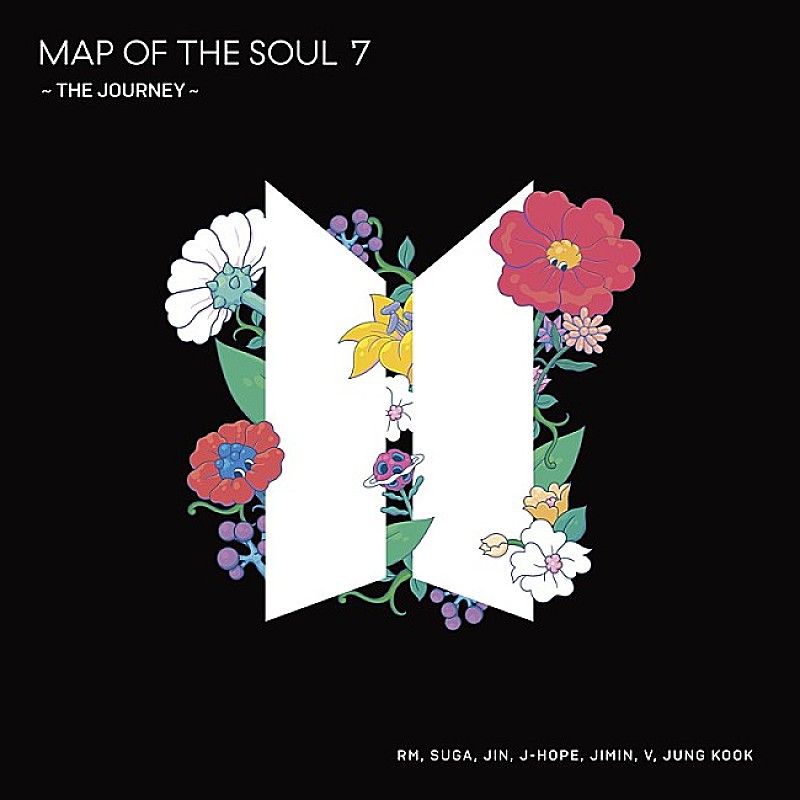 BTS「【ビルボード】BTS『MAP OF THE SOUL : 7 ~ THE JOURNEY ~』が総合アルバム首位　MWAM/Roseliaが続く」1枚目/1