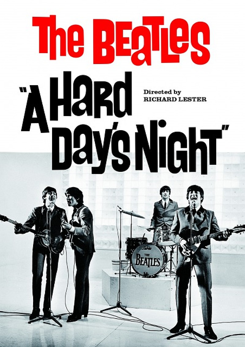 THE BEATLES「ザ・ビートルズの映画作品『ハード・デイズ・ナイト』、世界初4K Ultra HDブルーレイで発売決定」1枚目/3