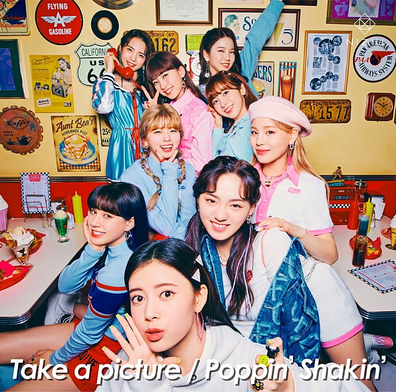 NiziU「【ビルボード】NiziU「Take a picture」347,432枚を売り上げ4冠で2週連続総合首位　「Poppin&#039; Shakin&#039;」も総合7位にアップ」1枚目/1