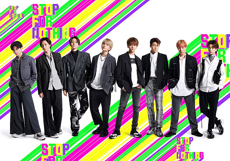 FANTASTICS from EXILE TRIBE「FANTASTICS from EXILE TRIBE、5/19リリースシングルより「STOP FOR NOTHING」リリックビデオを公開」1枚目/2