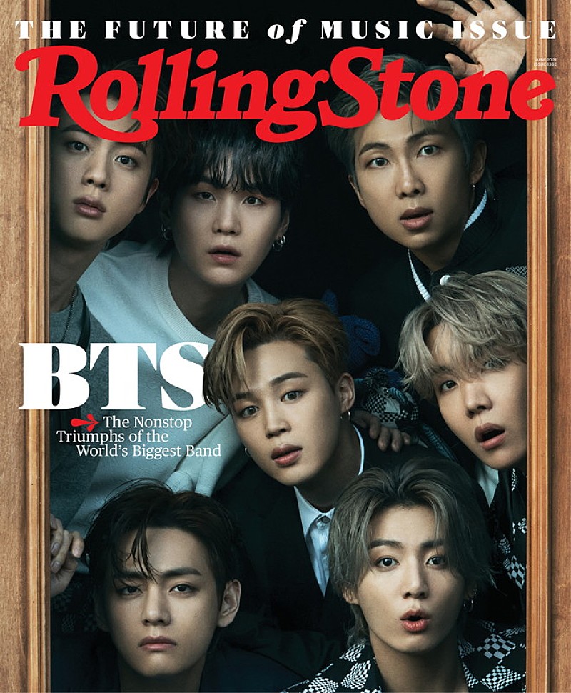 BTS、アジアグループ初の米『ローリング・ストーン』表紙に　記事タイトルは「BTSの勝利」