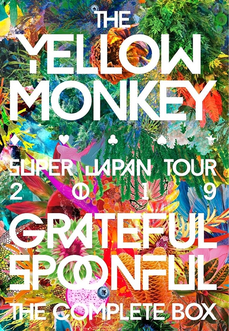 THE YELLOW MONKEY、映像作品『THE YELLOW MONKEY SUPER JAPAN TOUR 2019 -GRATEFUL SPOONFUL- Complete Box』商品写真