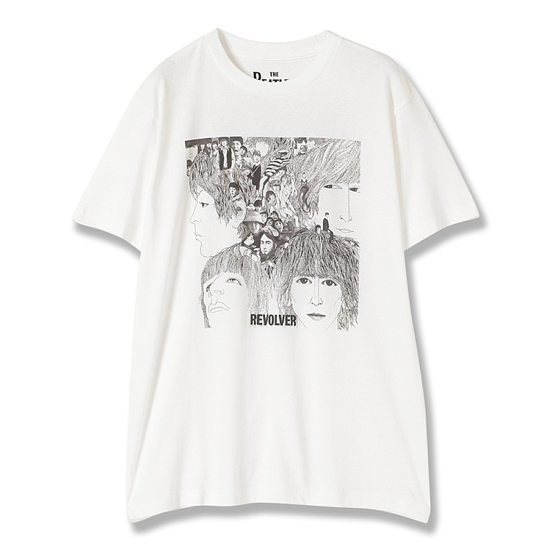 ザ・ビートルズ「ザ・ビートルズ、『リボルバー』SP盤リリース記念Tシャツが発売」1枚目/3
