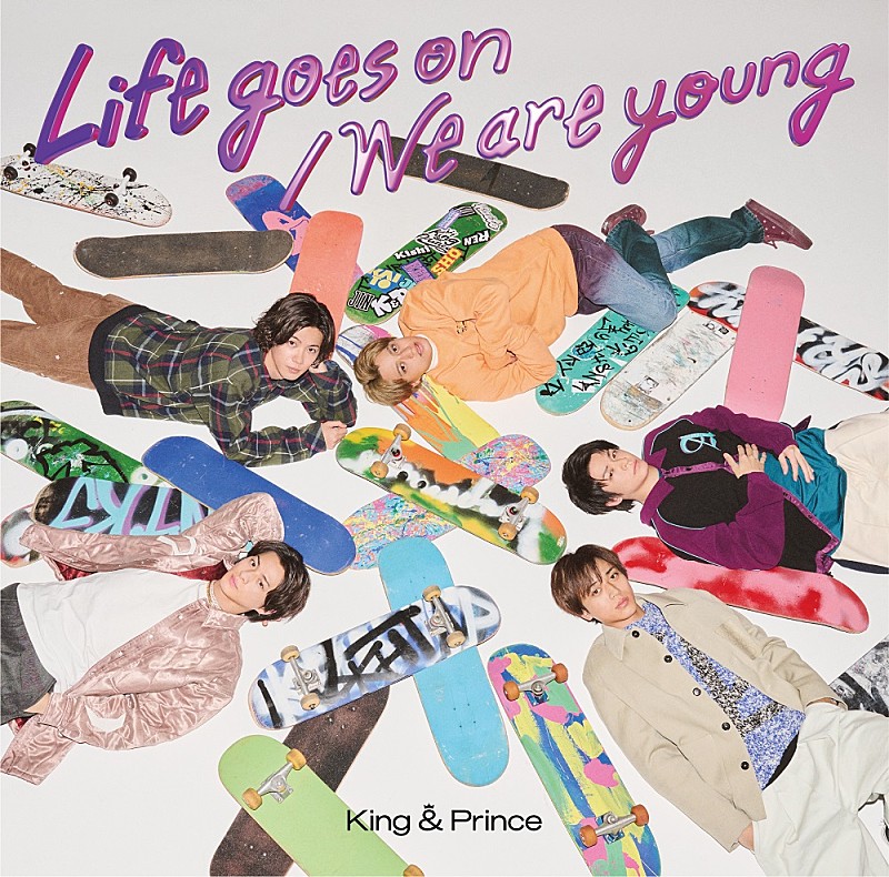 King & Prince「【先ヨミ】King &amp; Prince『Life goes on／We are young』がシングル首位走行中　イコラブ／つばきファクトリーが後を追う」1枚目/1